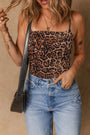 Spaghetti Strap Leopard Bodysuit Florida Girl Fashion Boutique