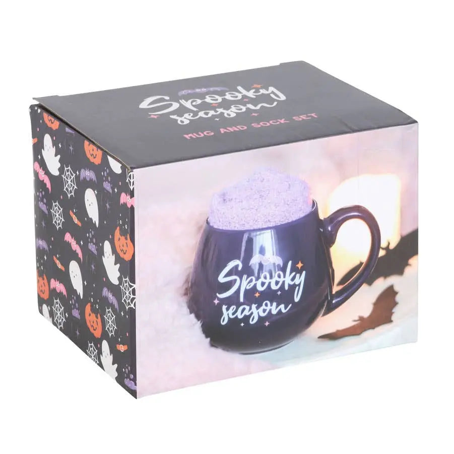 Spooky Season Halloween Mug and Socks Set Something Different Wholesale