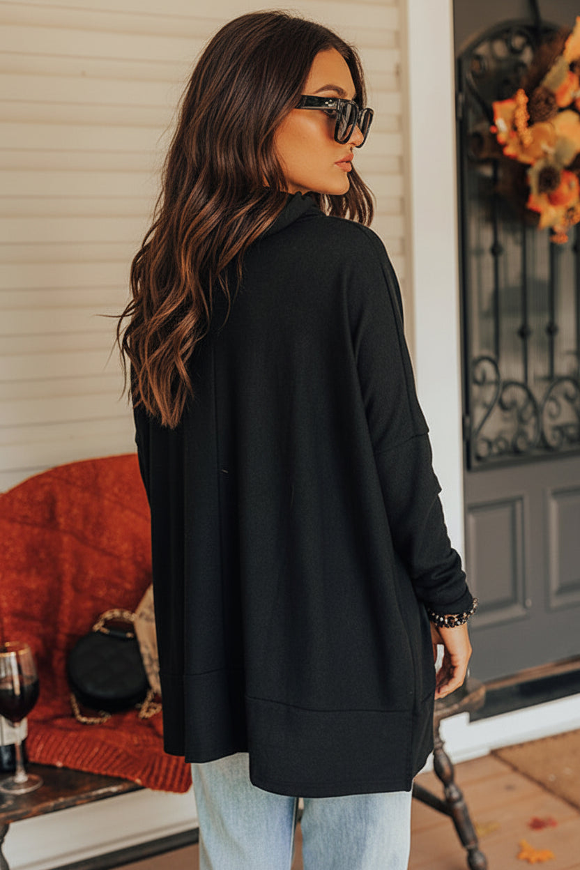 Cowl Neck Tunic Top Florida Girl Fashion Boutique