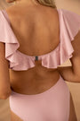 Pink Ruffle One Piece Florida Girl Fashion Boutique