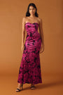 Velvet Printed Maxi FLYING TOMATO