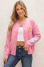 Knitted Floral Cardi Florida Girl Fashion Boutique