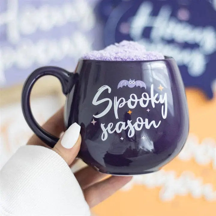Spooky Season Halloween Mug and Socks Set Something Different Wholesale
