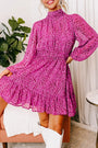 Pink Leopard Ruffle Dress Florida Girl Fashion Boutique