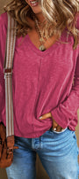 Rose Center Seam Top Florida Girl Fashion Boutique