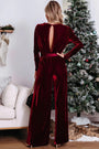 Velvet Jumpsuit Florida Girl Fashion Boutique