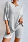 Ribbed Knit Lounge Set Florida Girl Fashion Boutique
