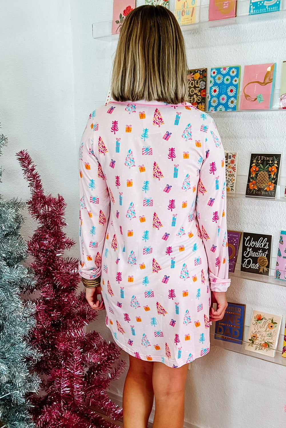 Twinkle Tree Sleep Shirt Dress Florida Girl Fashion Boutique