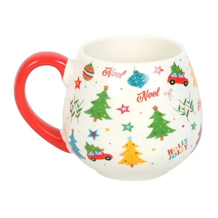 Nostalgic Christmas Print Mug and Socks Set Something Different Wholesale