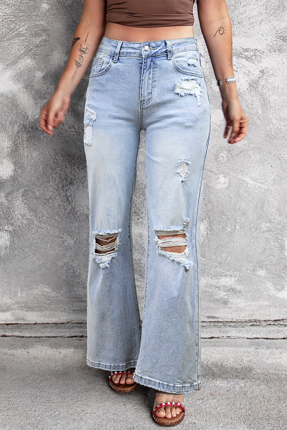 Beau Vintage Wash Denim Florida Girl Fashion Boutique