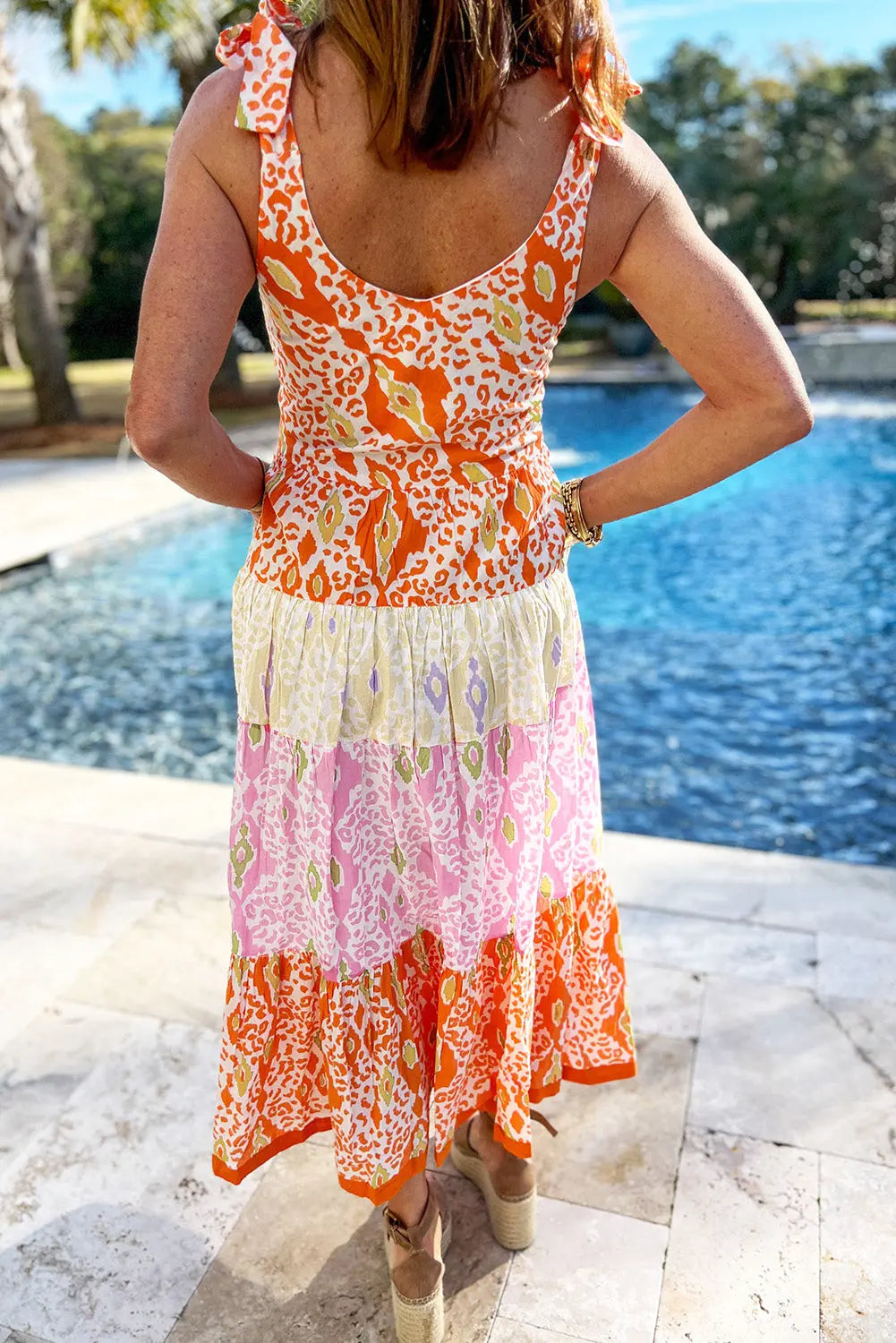 Leopard Colorblock Maxi Florida Girl Fashion Boutique