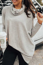 Cowl Neck Tunic Top Florida Girl Fashion Boutique