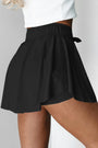 Drawstring High Waist Lined Tennis Skort Florida Girl Fashion Boutique