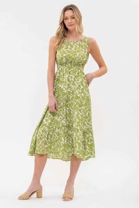 Green Spring Floral Blu Pepper