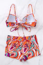 Groovy Floral Print Bikini Florida Girl Fashion Boutique