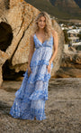 Miss June Bertille Maxi Dress Blue