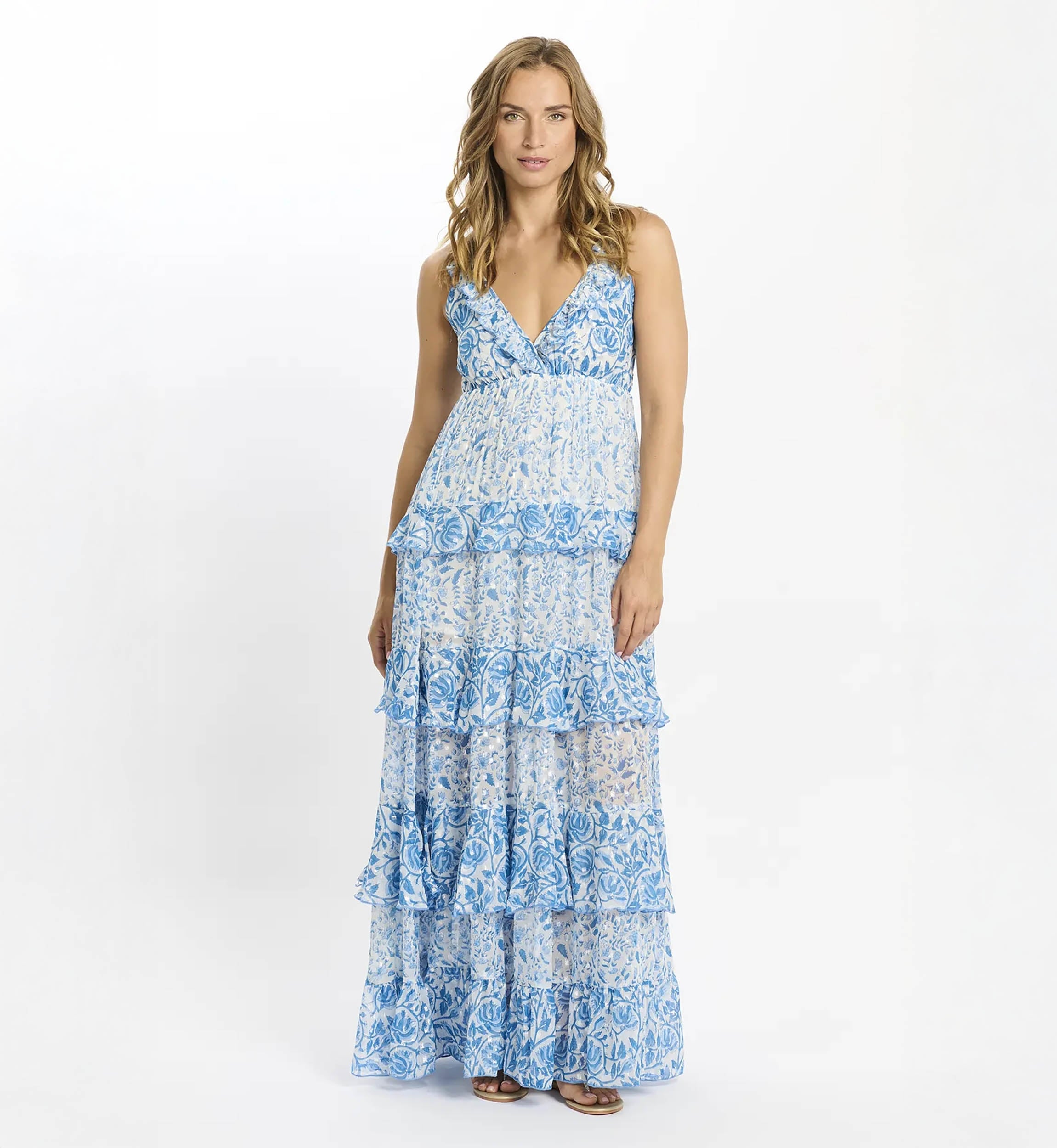 Miss June Bertille Maxi Dress Blue