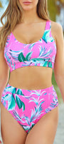 Pink Tropical Bikini Florida Girl Fashion Boutique