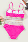 Hot Pink Banded Bikini Florida Girl Fashion Boutique