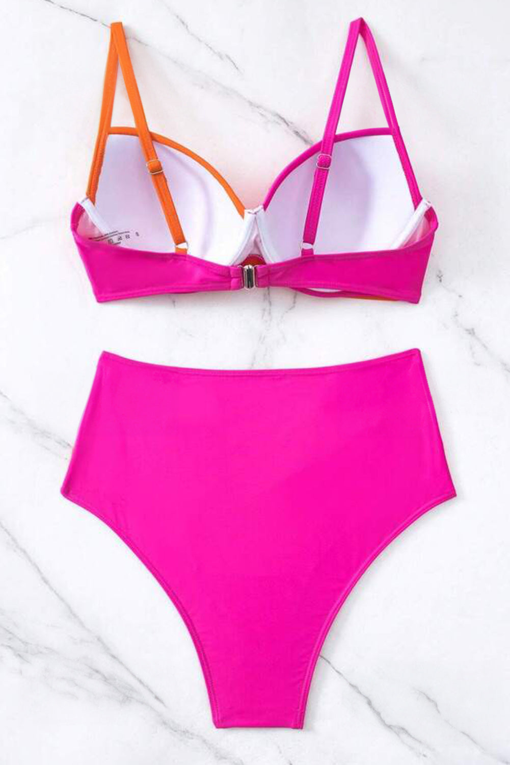 Pink and Orange Twist bikini Florida Girl Fashion Boutique
